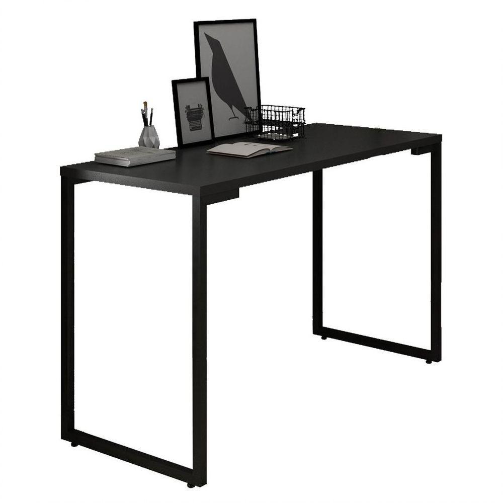 Mesa para Computador Escrivaninha Porto 120cm Preto - 1