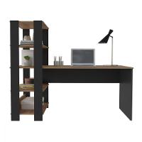 Escrivaninha Match com Estante e 4 Prateleiras Artely - 3