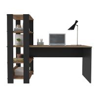 Escrivaninha Match com Estante e 4 Prateleiras Artely - 8