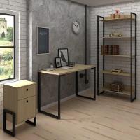 Mesa para Computador Escrivaninha Porto 90cm Natural - 9