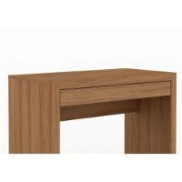 Mesa Para Home Office Com Gaveta Me4107 Amendoa - Tecno Mobili - 3