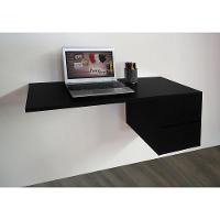 Escrivaninha Suspensa Mesa Para Computador Ou Notebook Escritório Preto - 1