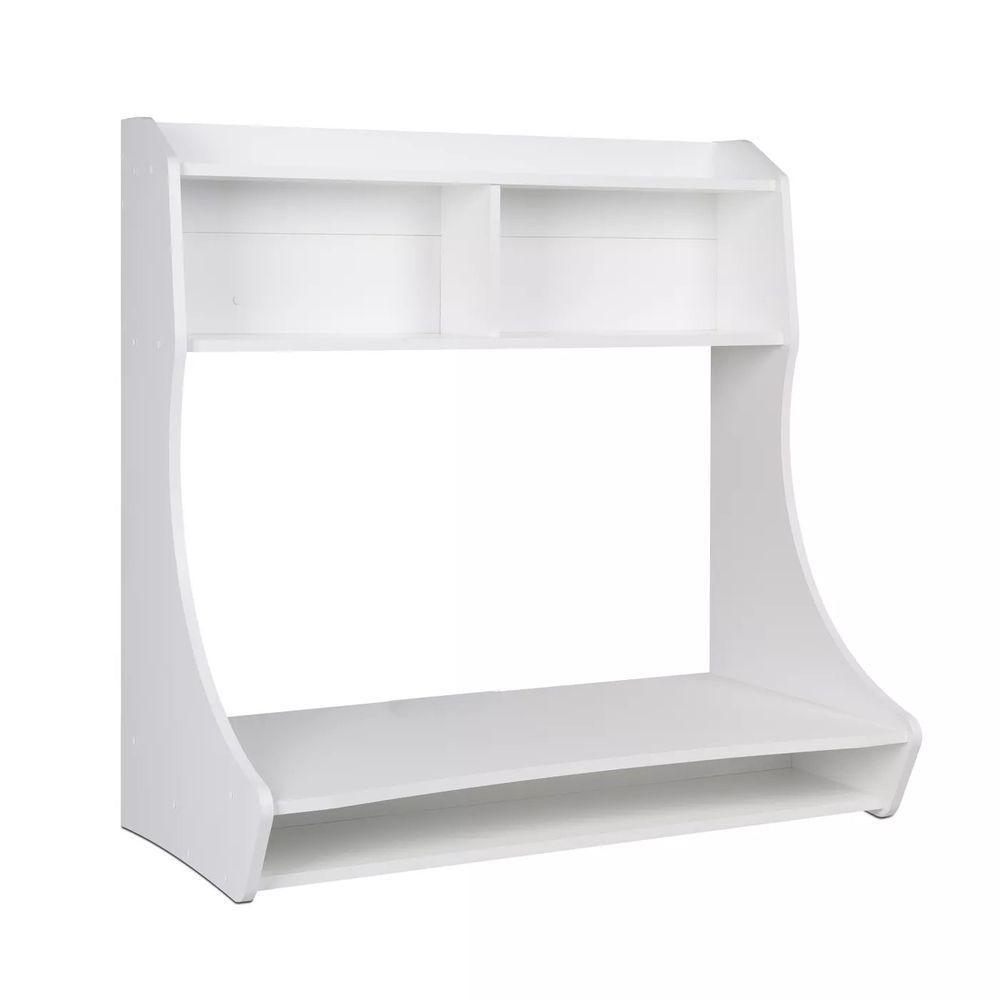 Escrivaninha Suspensa Dalila 100% Mdf Computador Notebook - 6