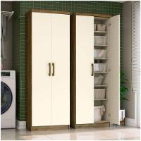 Armário Multiuso 02 Portas Margarida Henn Rústico Off White - 1