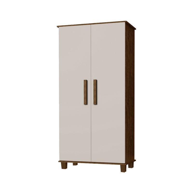 Armário Organizador 2 Portas Nicolau Malbec off White - 1