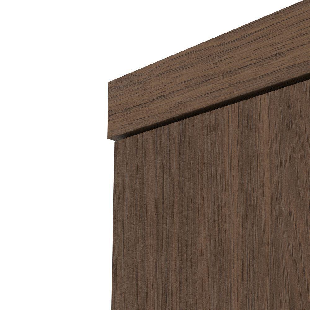 Armário Multiuso 02 Portas Margarida Henn Castanho Hp - 5