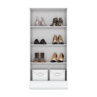 Armário Multiuso 02 Portas 03 Prateleiras B14 Briz Branco - 3