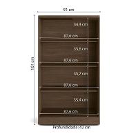 Armário Multiuso 2 Portas Com Chave Versatile Munique 91cm - 2