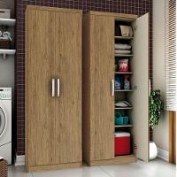 Armário Multiuso 2 Portas Margarida Henn Rústico - 1