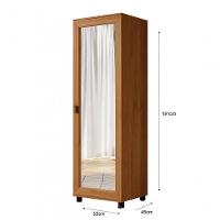 Armário Multiuso Organizador Com Espelho Diamante Benetil Cinamomo - 4