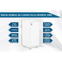 Balcão Lavanderia BL3306 c/ 1 Porta Branco - Tecno Mobili - 3