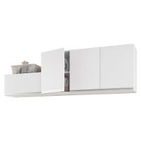 Kit área De Serviço E Lavanderia Com 02 Armários Aéreo 120cm E 80cm 100% Mdf Branco - Abmaza - 8