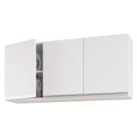 Kit área De Serviço E Lavanderia Com 02 Armários Aéreo 120cm E 80cm 100% Mdf Branco - Abmaza - 9