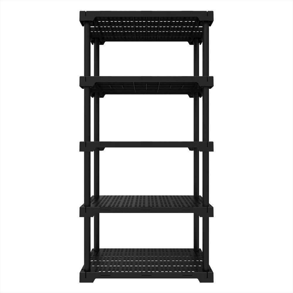 Estante Modular 5 Prateleiras 60 Kg Multiuso Preto Grifit - 2