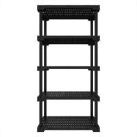 Estante Modular 5 Prateleiras 60 Kg Multiuso Preto Grifit - 2