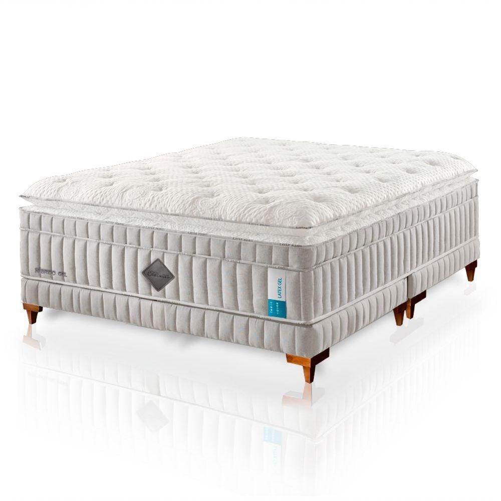 Colchão Híbrido Qgel Com Cobre Box Solteiro King 96x203cm - 9