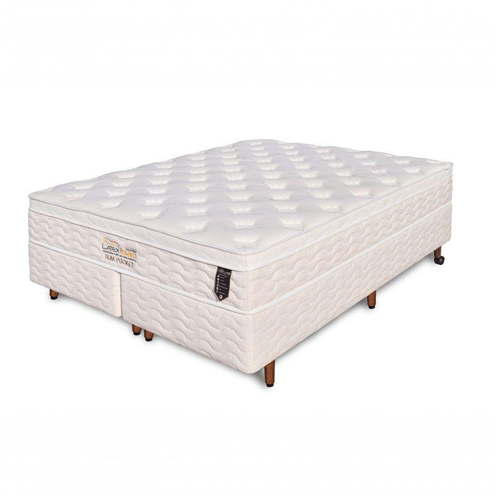 Colchão De Látex Slim Box Solteiro King 96x203cm - 1