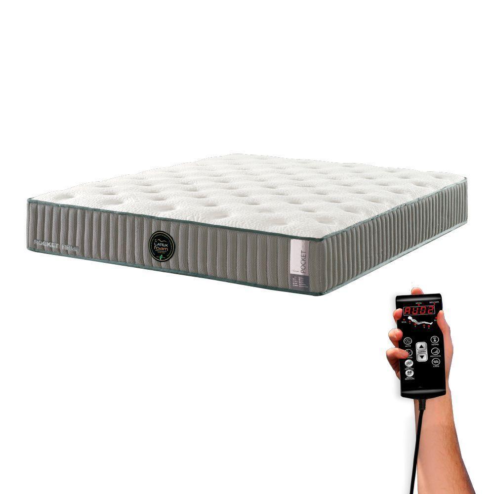 Colchão De Látex Queen 158x198cm - 1