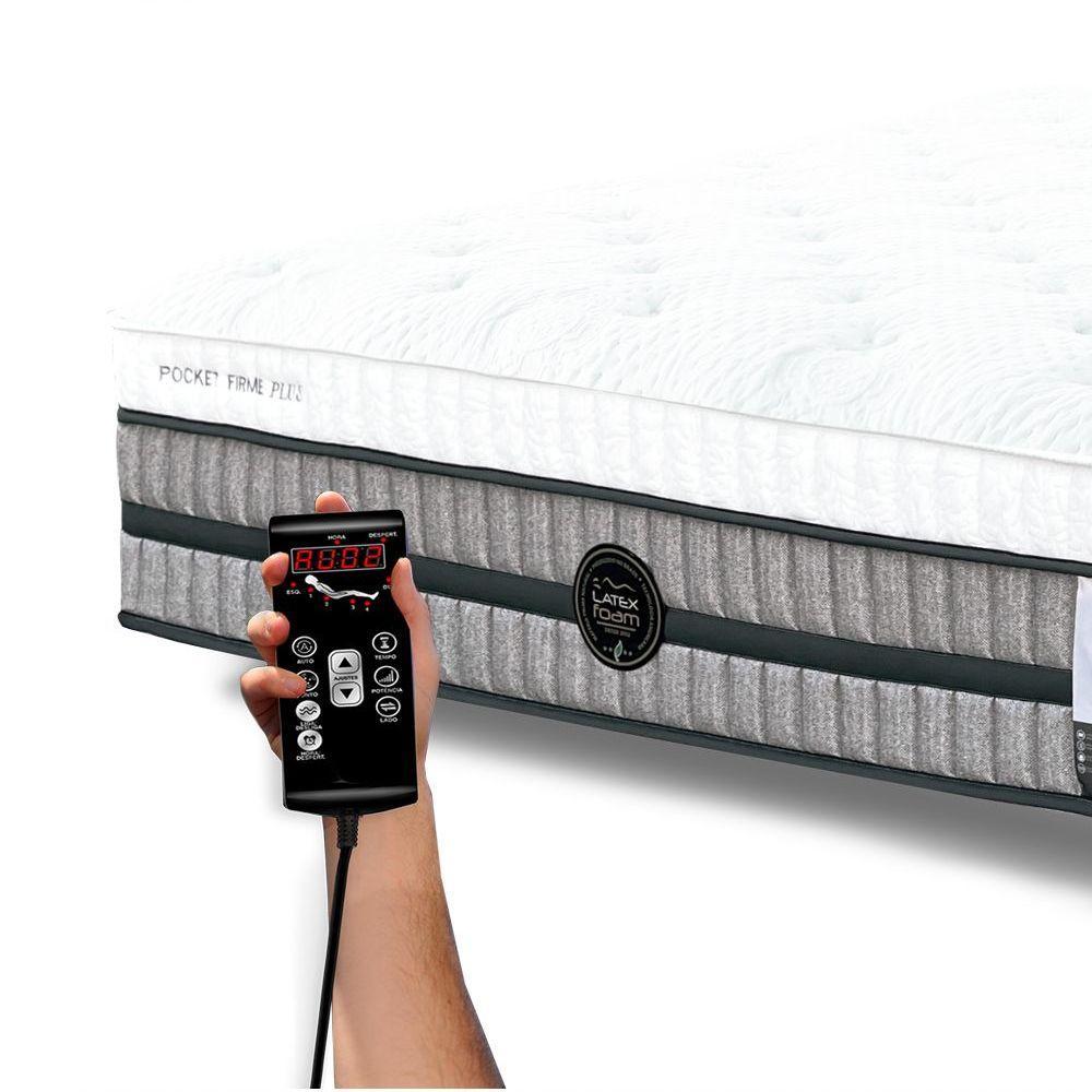 Colchão De Látex Pocket Firme Solteiro King 96x203cm - 3