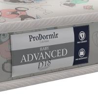 Colchão P/Berço Espuma D18 60x130x09cm Baby Cinza - 2