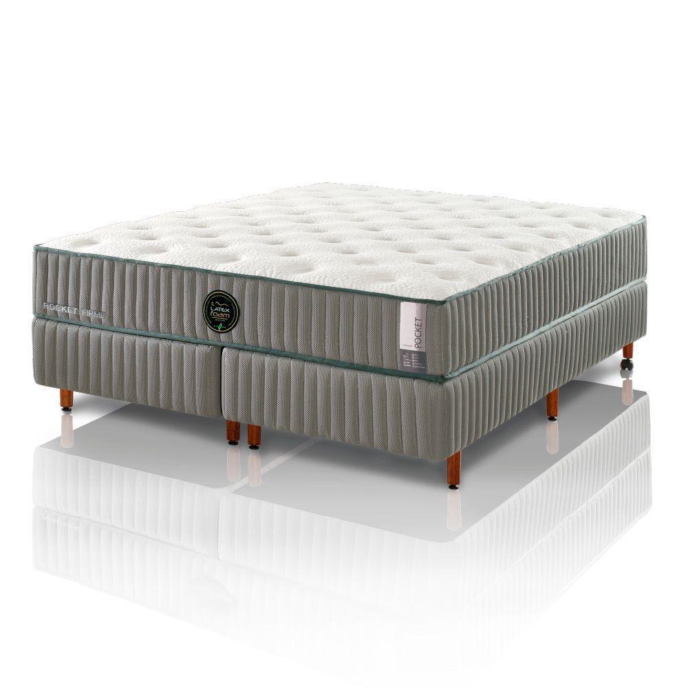 Colchão De Látex Pocket Solteiro King 96x203cm - 1