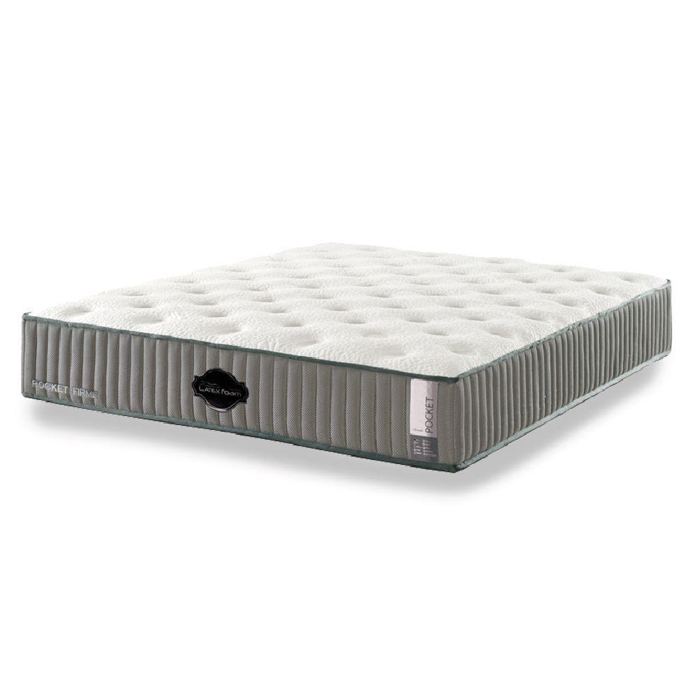 Colchão De Látex Pocket Solteiro King 96x203cm - 8