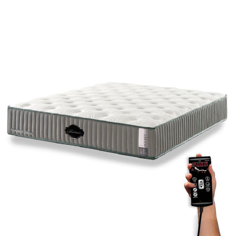 Colchão De Látex Pocket Solteiro King 96x203cm - 10