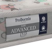 Colchão P/Berço Espuma D18 60x130x07cm Advanced Baby Cinza - 2