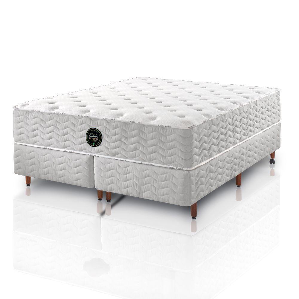 Colchão De Látex Híbrido Solteiro King 96x203cm - 1