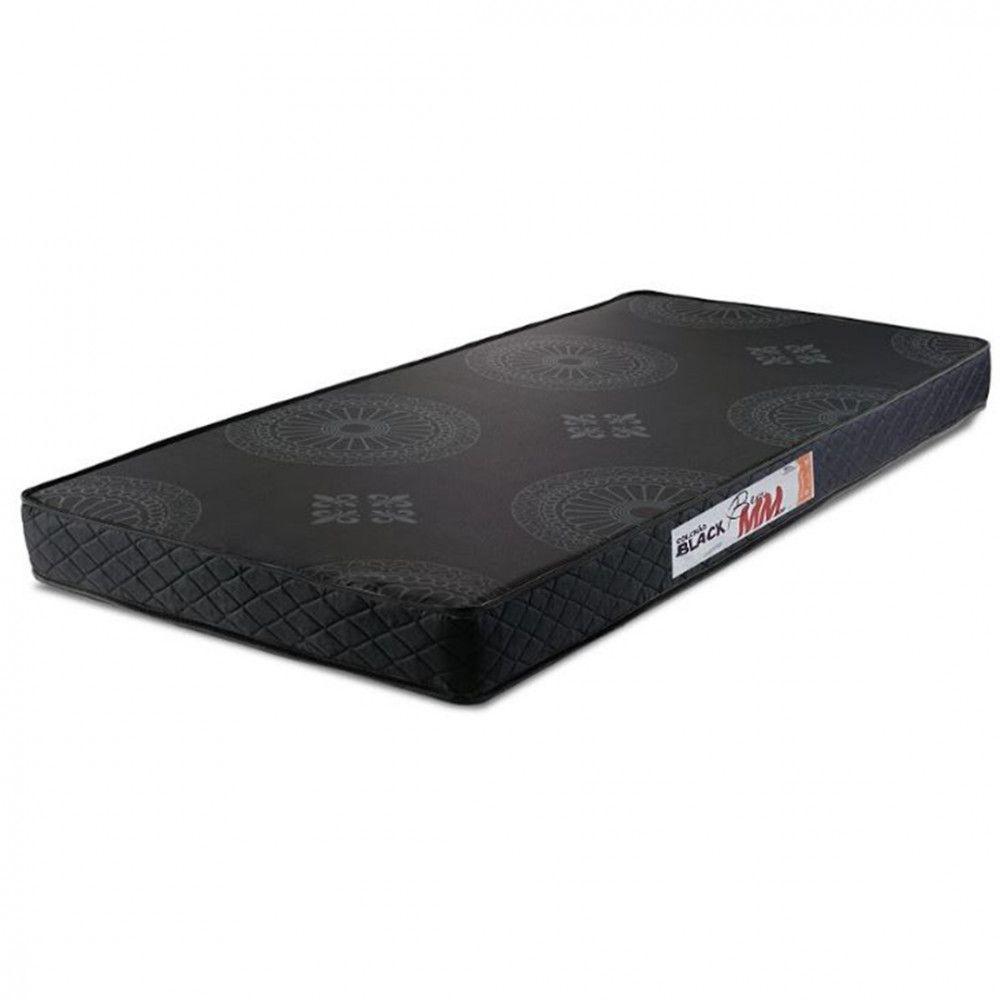 Colchão Bem Mm Black Espuma D20 Poliéster 0,78x1,88x0,12 Preto - 1