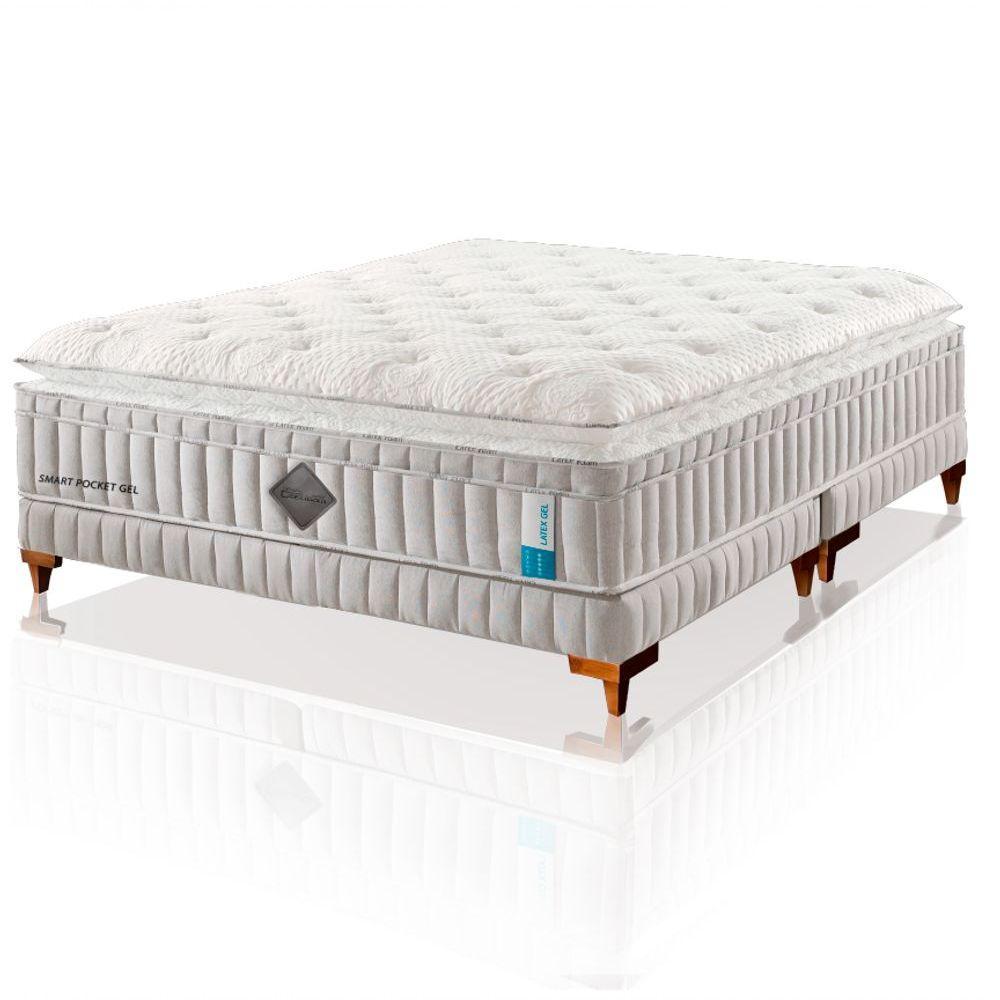 Colchão De Látex Qgel Com Cobre Plus Queen 158x198cm - 8