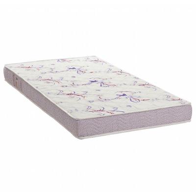Colchão 88x188x17cm Physical Resistente Ortobom Branco Roxo
