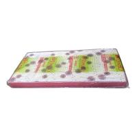 Colchão Solteiro Valência Espuma D20 88X188X14 Topázio Estampado Vermelho - 1