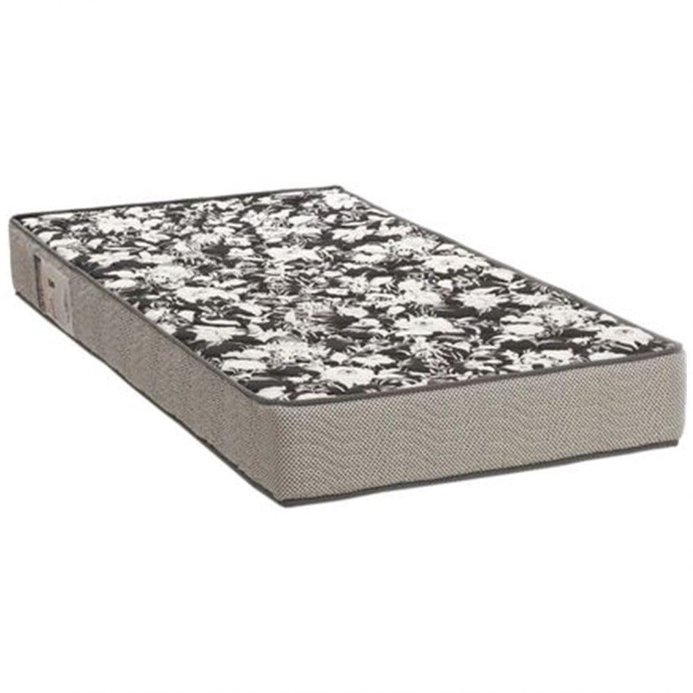 Colchão Solteiro Physical Ultra Resistente Com Espuma D26 20X88X188 Cm Ortobom Preto/Branco - 1