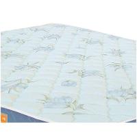 Colchão Solteiro Sleep Max Espuma D45 120x203x25cm Branco/azul - Castor - 4