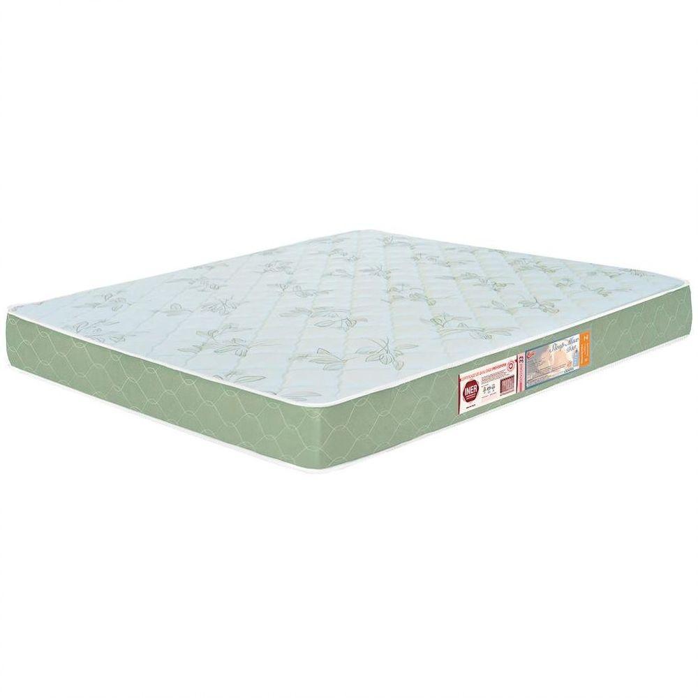 Colchão Casal Sleep Max Espuma D33 138x188x25cm Branco/verde - Castor - 1