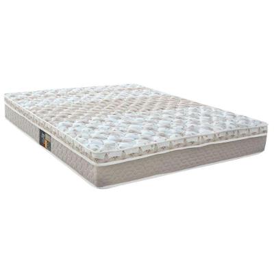 Colchão Casal Mola Class Pocket Euro 128X188X25Cm Branco/Bege - Castor