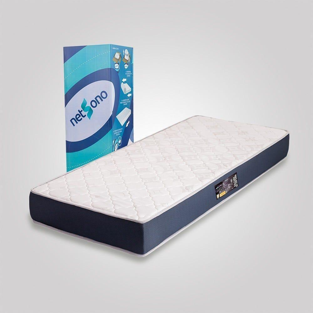 Colchão Netsono Solteiro Na Caixa Comfort Double Face D33 100x200x17cm - 5