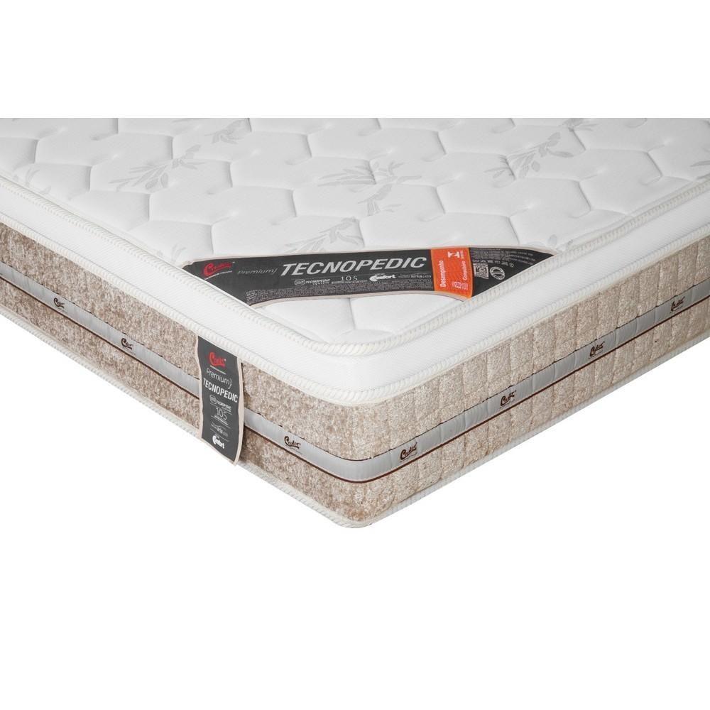 Colchão Castor King Premium One Face Tecnopedic 193x203x30cm - 9