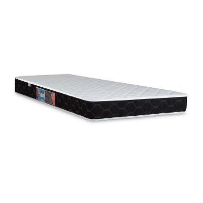 Colchão Espuma Solteiro Montblanc Double Face D33 Branco e Preto Colchões Castor