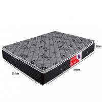 Colchão Queen Molas Bonnel 158x198x22cm Prorelax Preto Com Cinza - 2