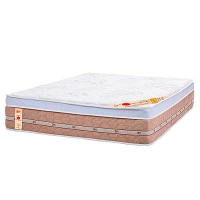 Colchão Casal Molas Bonnel Premium Niponpedic One Face Bege Colchões Castor