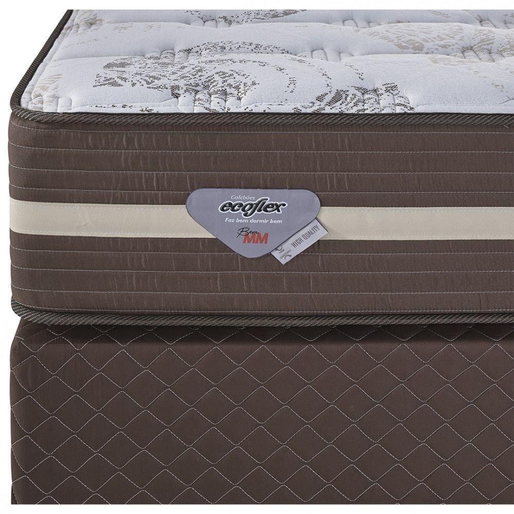 Colchao Ecoflex High Quality Casal 1,38x1,88x0,31 Marrom - 9