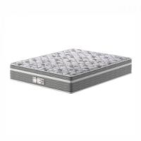 Colchão King Molas Ensacadas Evolution Pro Dormir 193x203x32cm Probel Cinza Com Branco - 1