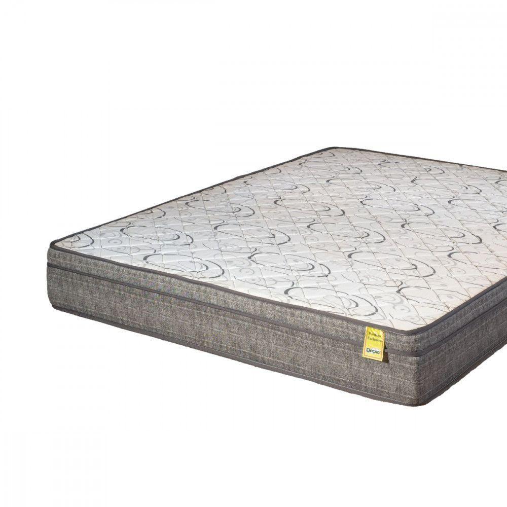 Colchão Queen De Espuma D-45 Dreemy Mega 158x198x25cm Cinza Com Branco Apolospuma Cinza Com Branco - 2