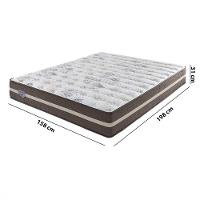 Colchao Ecoflex High Quality Queen 1,58x1,98x0,31 Marrom - 14