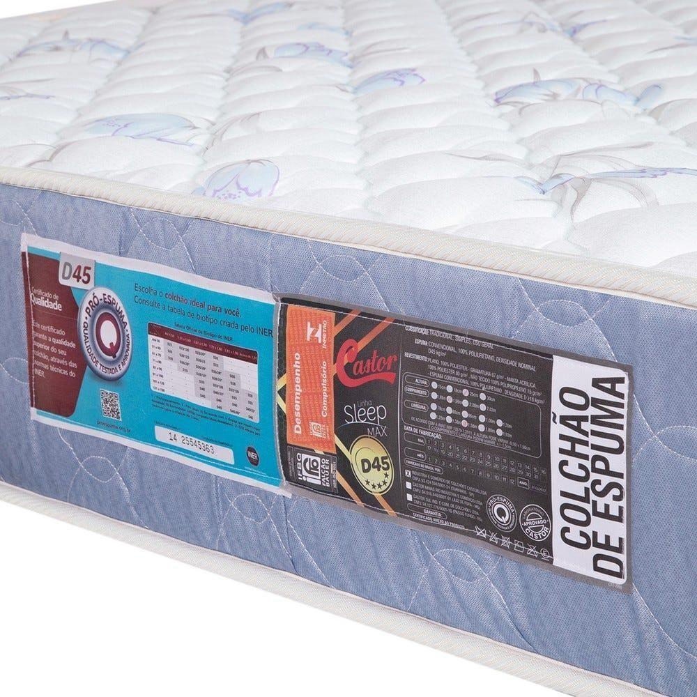 Colchão Castor King Sleep Max Double Face D45 180x200x18cm - 3