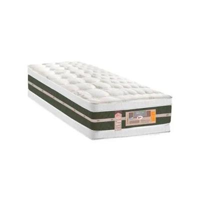 Colchão Molas Bonnel Silver Star Air Double Face Tecnopedic Solteiro Verde Colchões Castor