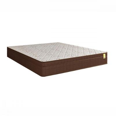 Colchão Espuma King Dreemy Ultra D33 Marrom e branco ApoloSpuma