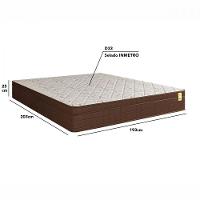 Colchão King Dreemy Ultra D33 193x203x25 Marrom Com Branco Apolospuma Marrom/branco - 3